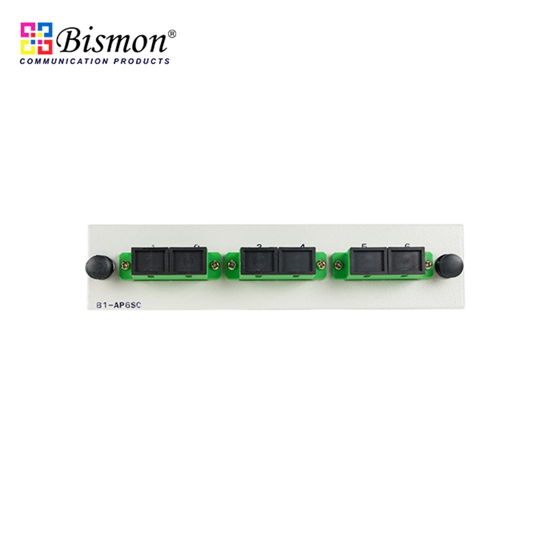 6 SC/APC Snap-in adapter Plate Single-mode Full set